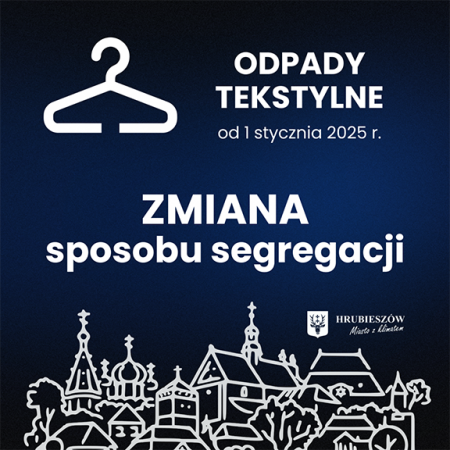 Odpady tekstylne od 1 stycznia 2025r.